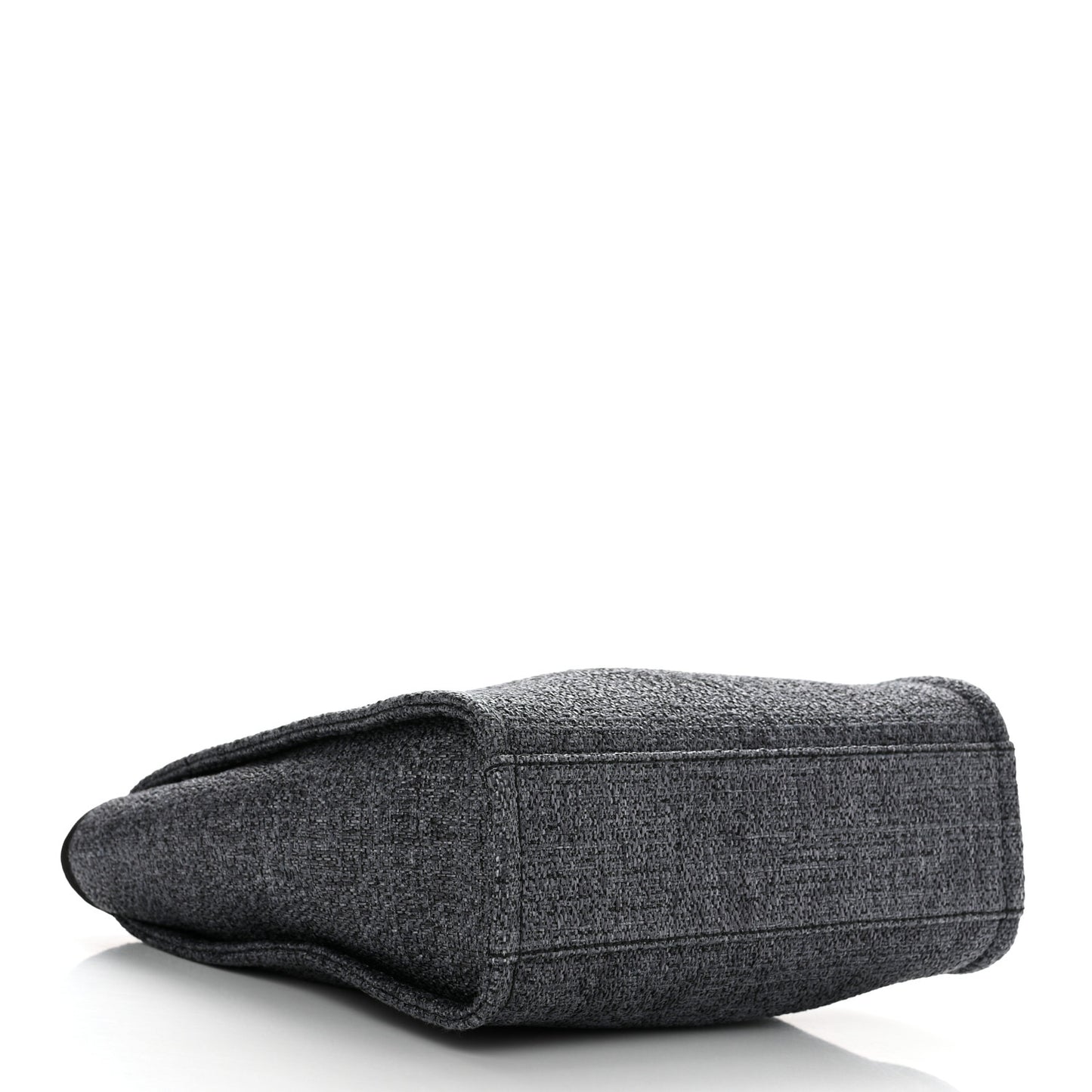 Lurex Boucle Mini Deauville Tote Blue