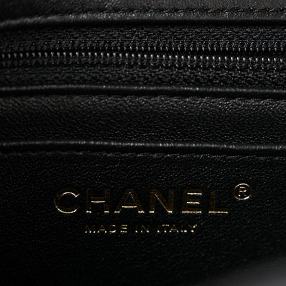 Chanel Lambskin Quilted Mini Rectangular Flap Black 6 of 13