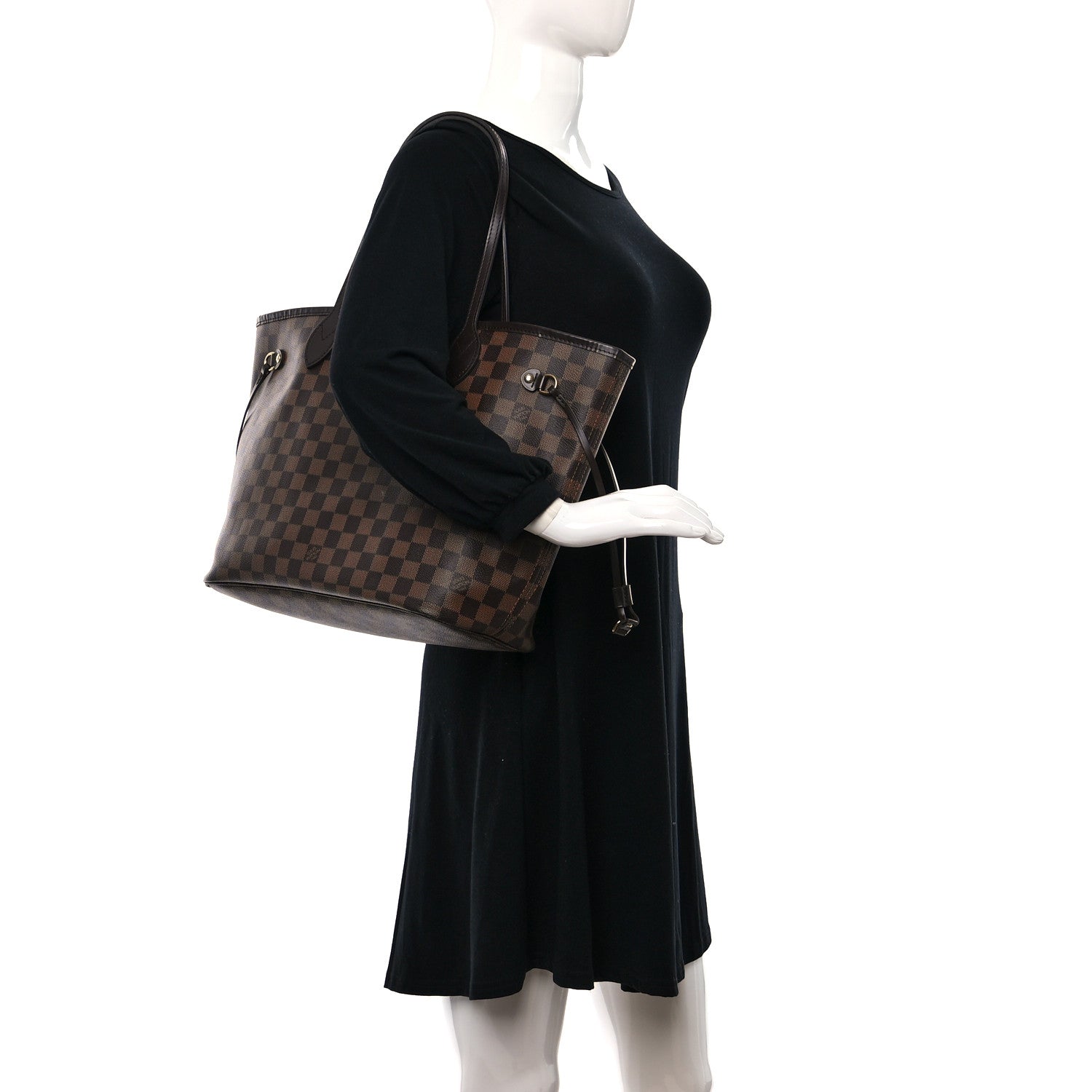 Louis Vuitton Damier Ebene Neo Neverfull GM 2 of 11