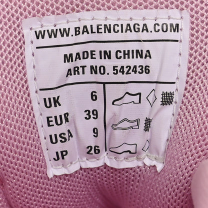 Balenciaga Mesh Nylon Womens Track Sneakers 39 Faded Pink 7 of 7