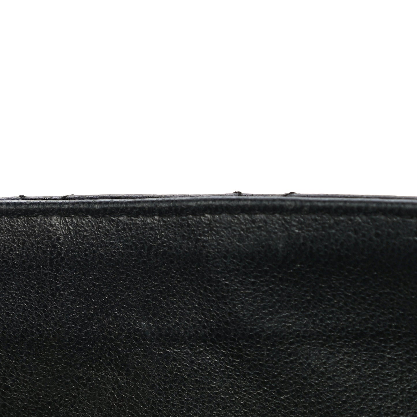 Caviar Quilted Mini Square Flap Black