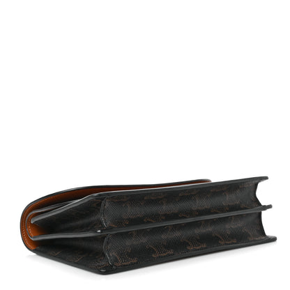 Celine Triomphe Canvas Lambskin Wallet On Strap Tan 4 of 9