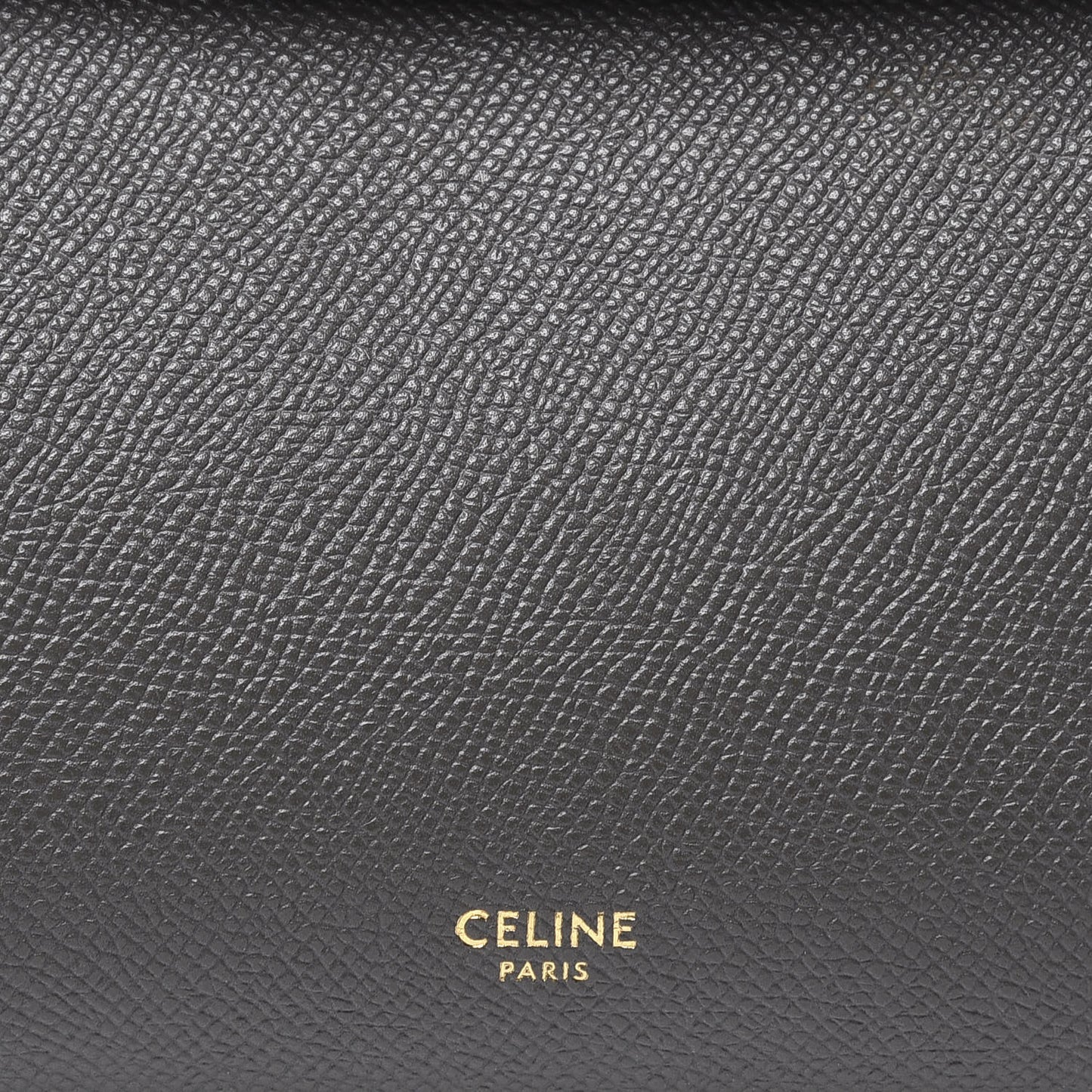 Grained Calfskin Mini Belt Bag Grey