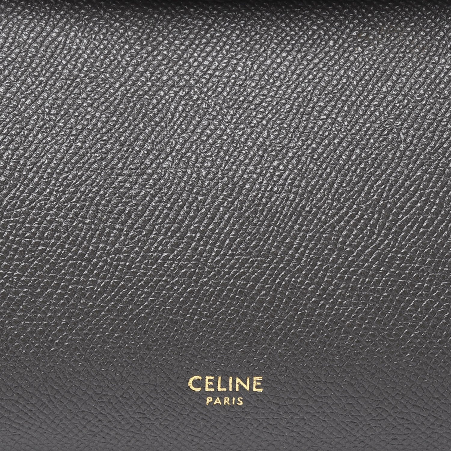 Celine Grained Calfskin Mini Belt Bag Grey 9 of 10