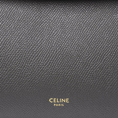 Celine Grained Calfskin Mini Belt Bag Grey 9 of 10