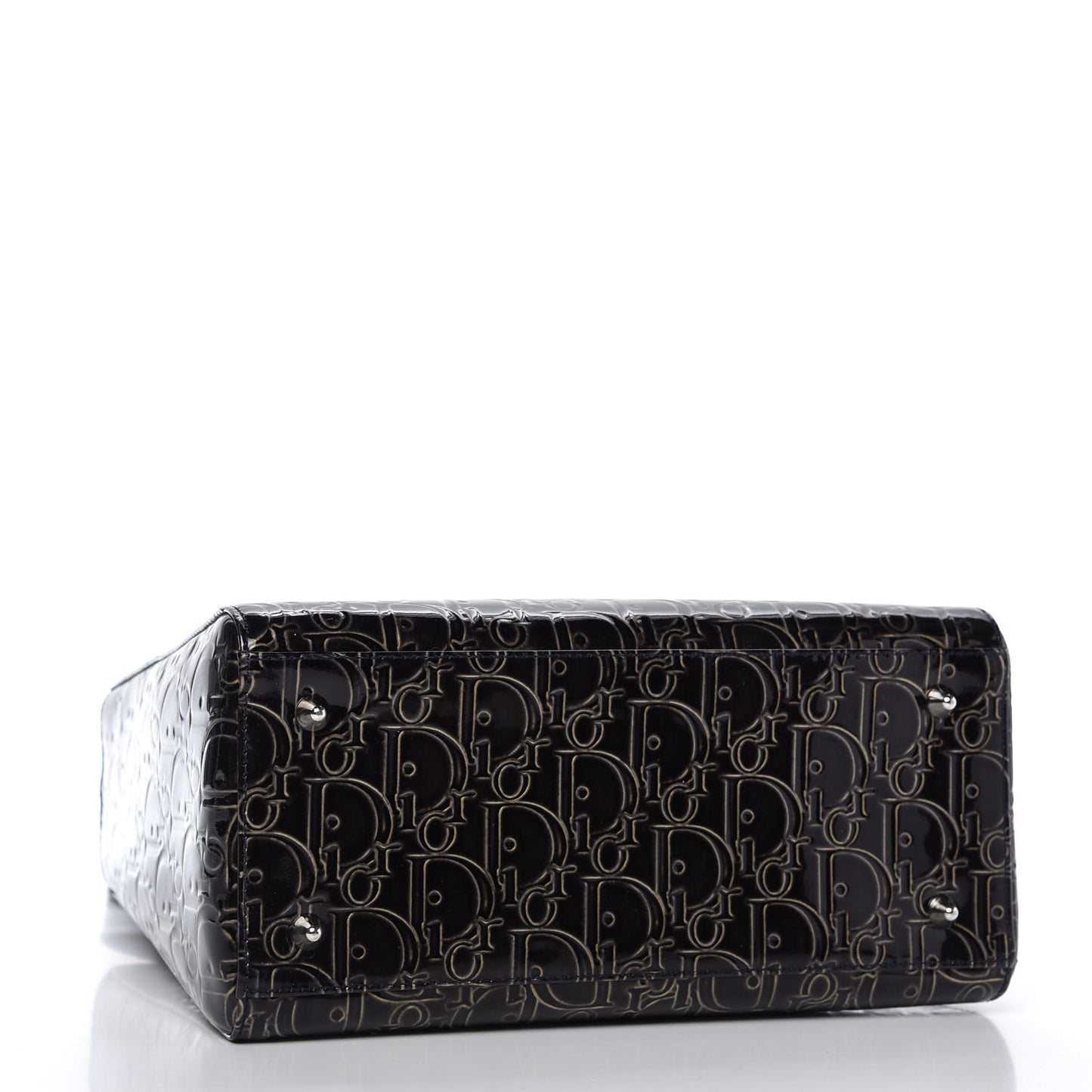 Patent Ultimate Medium Lady Dior Brown