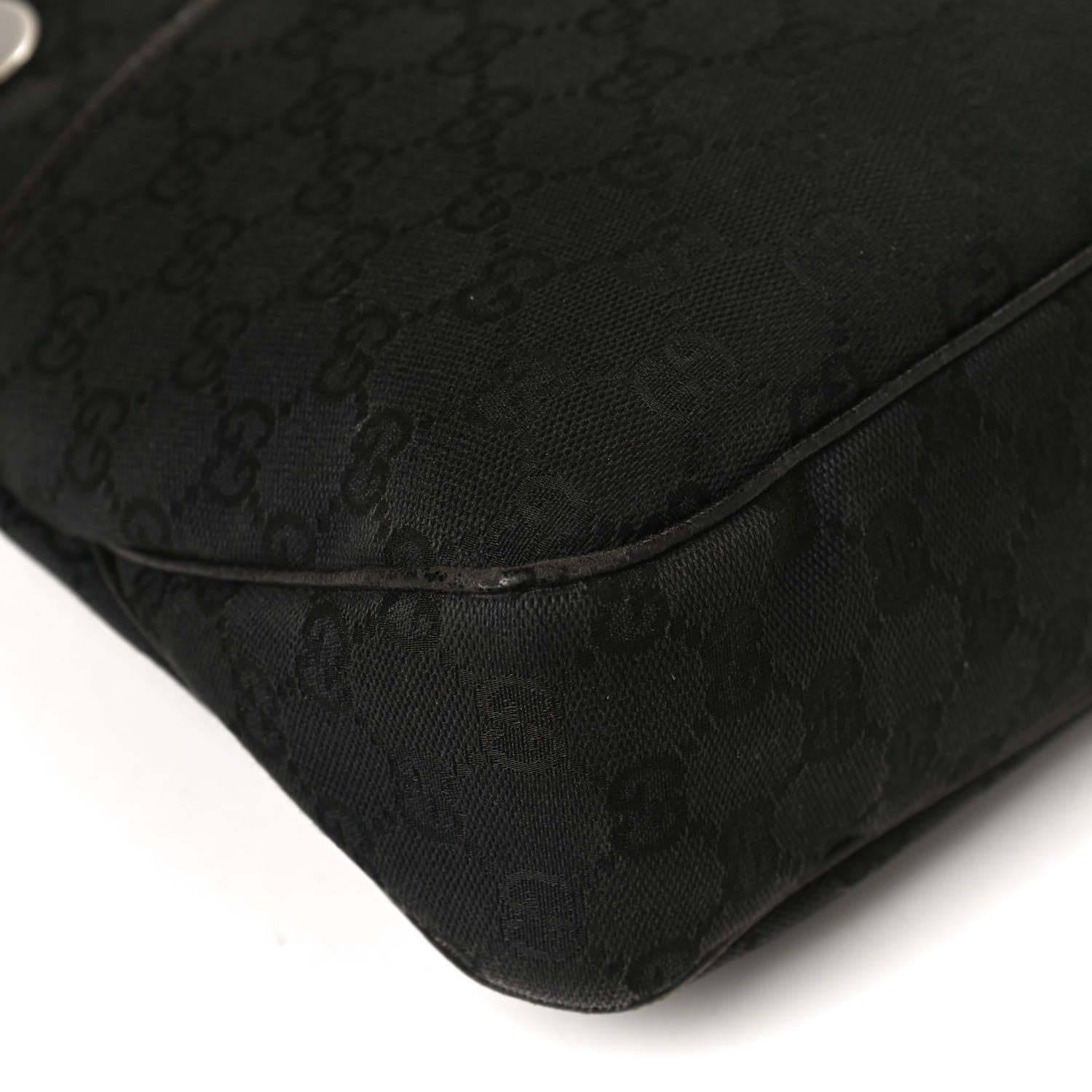 Gucci Monogram Medium Eclipse Shoulder Bag Black 11 of 13