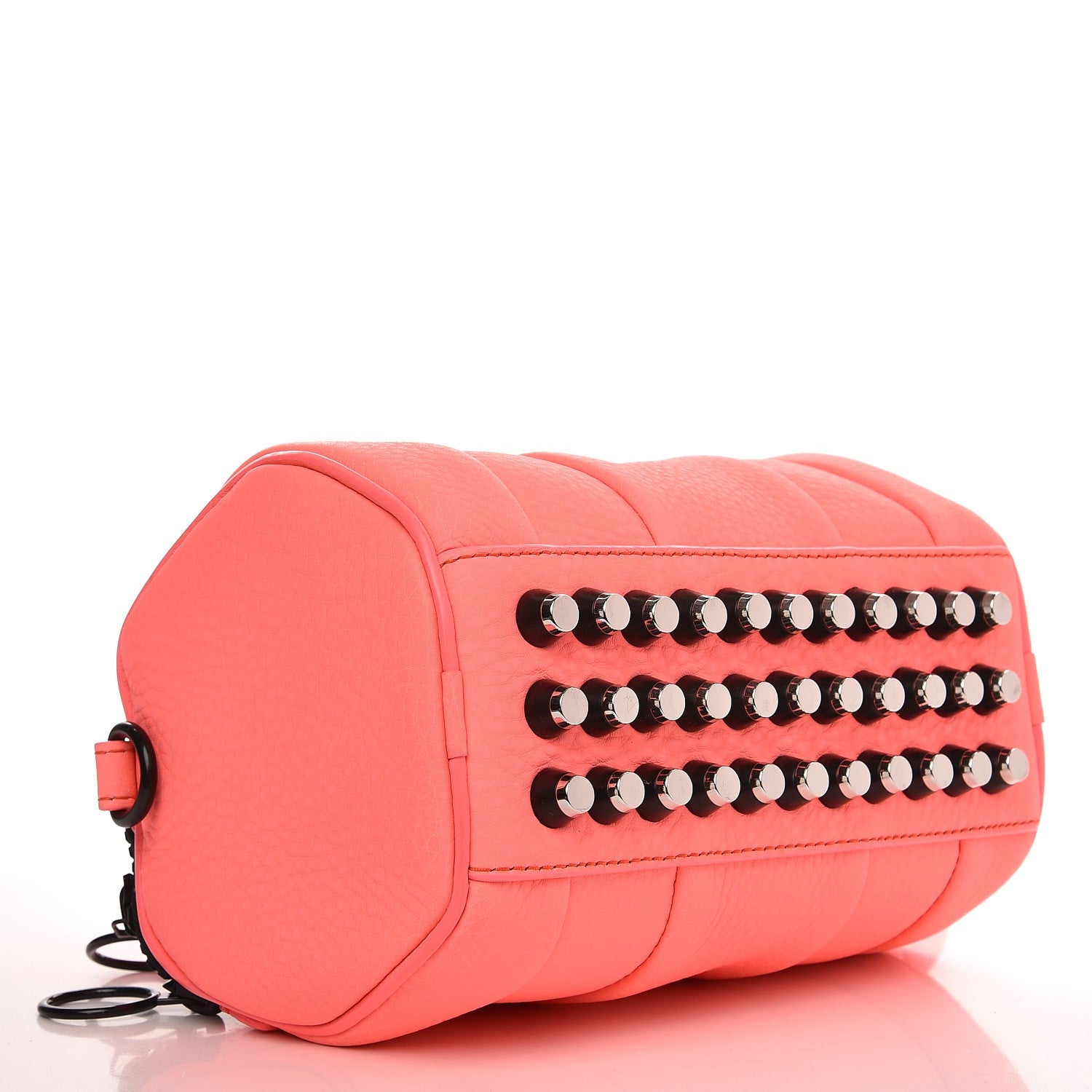 Alexander Wang Pebbled Lambskin Mini Rockie Fluo Coral 4 of 8