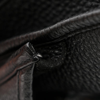 Hermes Taurillon Clemence EVELYNE III GM Black 12 of 16
