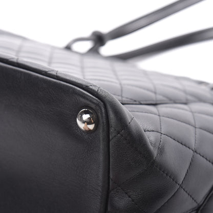 Chanel Calfskin Quilted Large Cambon Tote Black 11 of 18