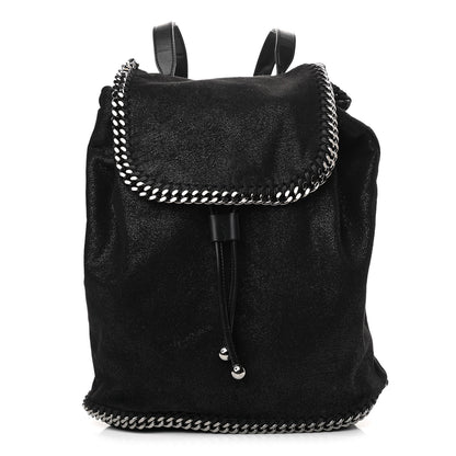 Stella McCartney Shaggy Deer Falabella Backpack Black 1 of 8