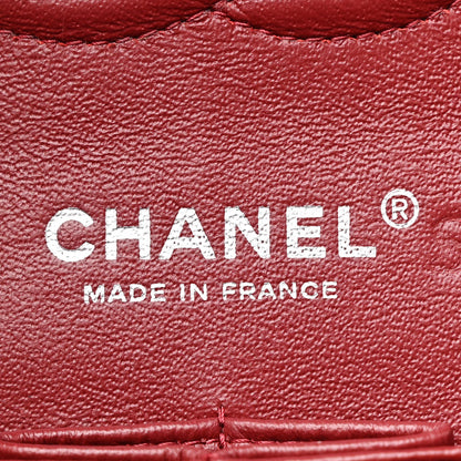 Chanel Caviar Quilted Medium Double Flap Burgundy 6 of 12