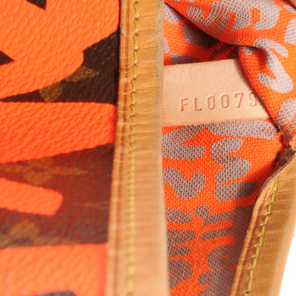 Louis Vuitton Monogram Graffiti Neverfull GM Orange 7 of 7