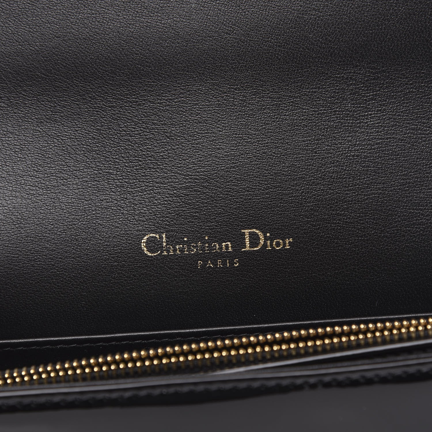 Christian Dior Patent Cannage Lady Dior Clutch Black 6 of 11