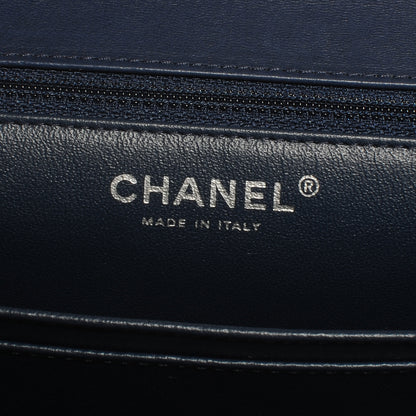 Chanel Lambskin Quilted Soft Boy Flap Blue 6 of 7