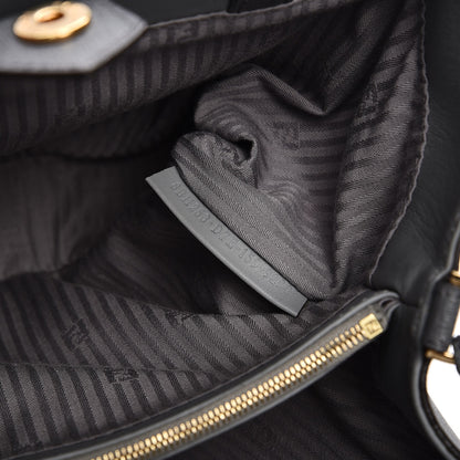 Fendi Vitello Elite Petite 2Jours Tote Grigio Grigio Chiaro 7 of 8