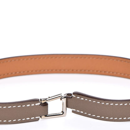 Hermes Swift Rivale Double Tour Bracelet XS Etoupe 4 of 8