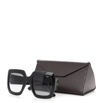 Gucci Acetate Square Frame Sunglasses GG0053S Black 8 of 8