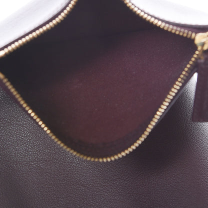 Saint Laurent Calfskin Large Shopping Tote Bordeaux 9 of 13