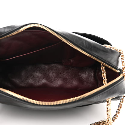 Chanel Aged Calfskin Quilted Medium Reissue Camera Case Black 5 of 10