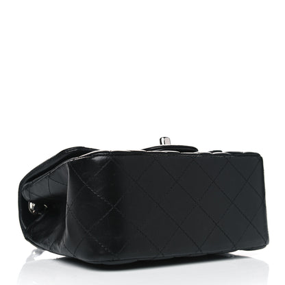 Chanel Lambskin Quilted Mini Square Flap Black 3 of 4