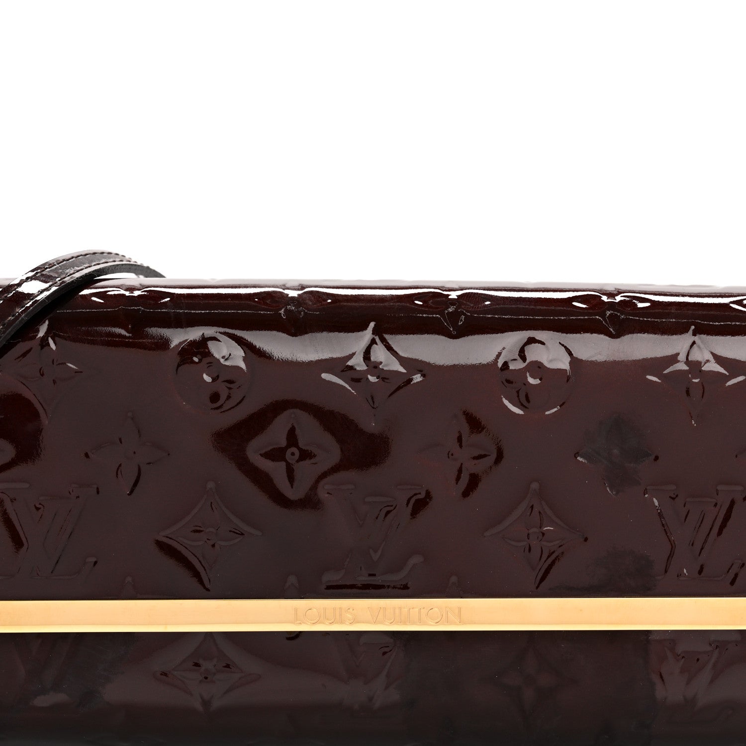 Louis Vuitton Vernis Rossmore MM Amarante 7 of 11