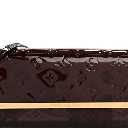 Louis Vuitton Vernis Rossmore MM Amarante 7 of 11