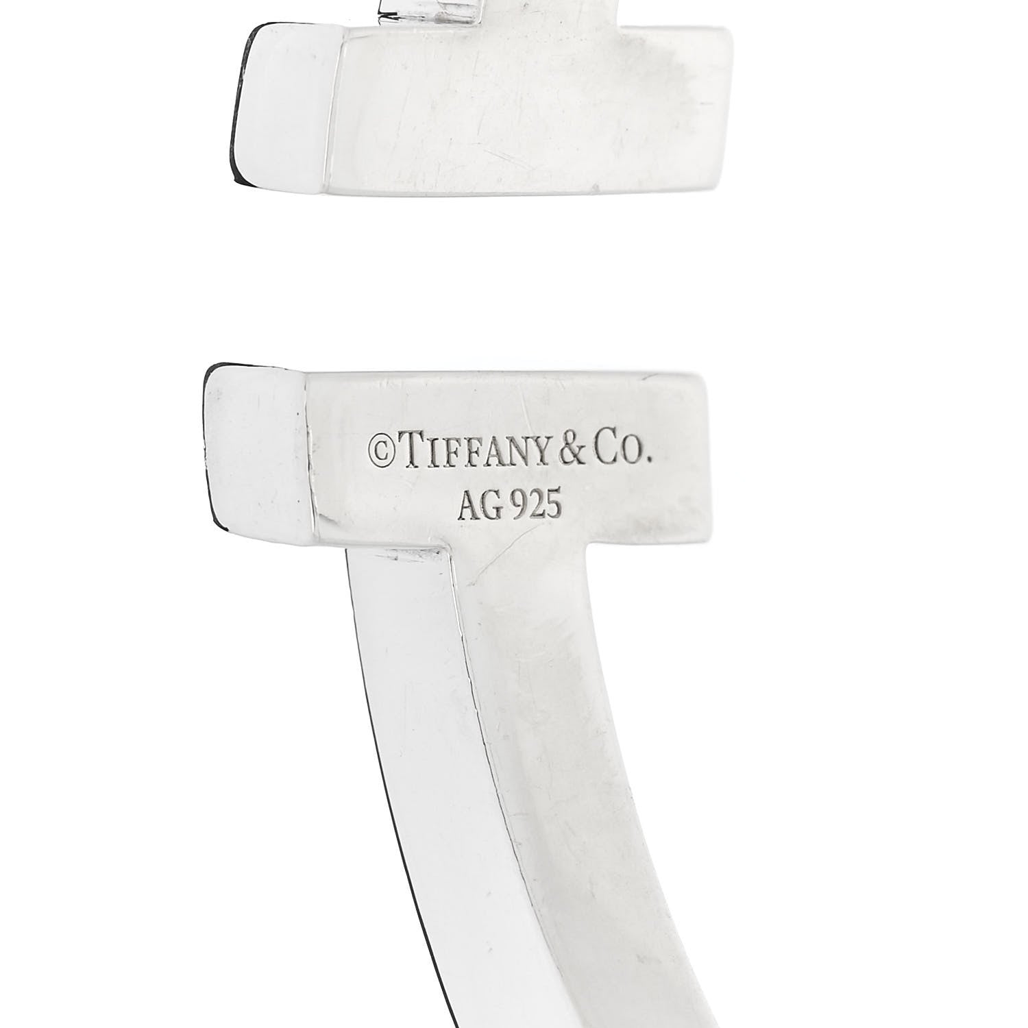 Tiffany Sterling Silver T Square Bracelet 3 of 3