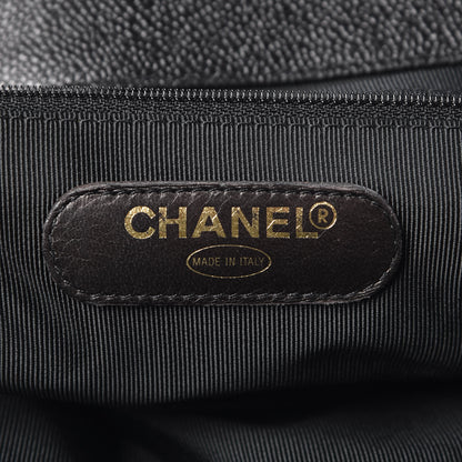 Chanel Caviar XL Weekender Bag Black 8 of 12
