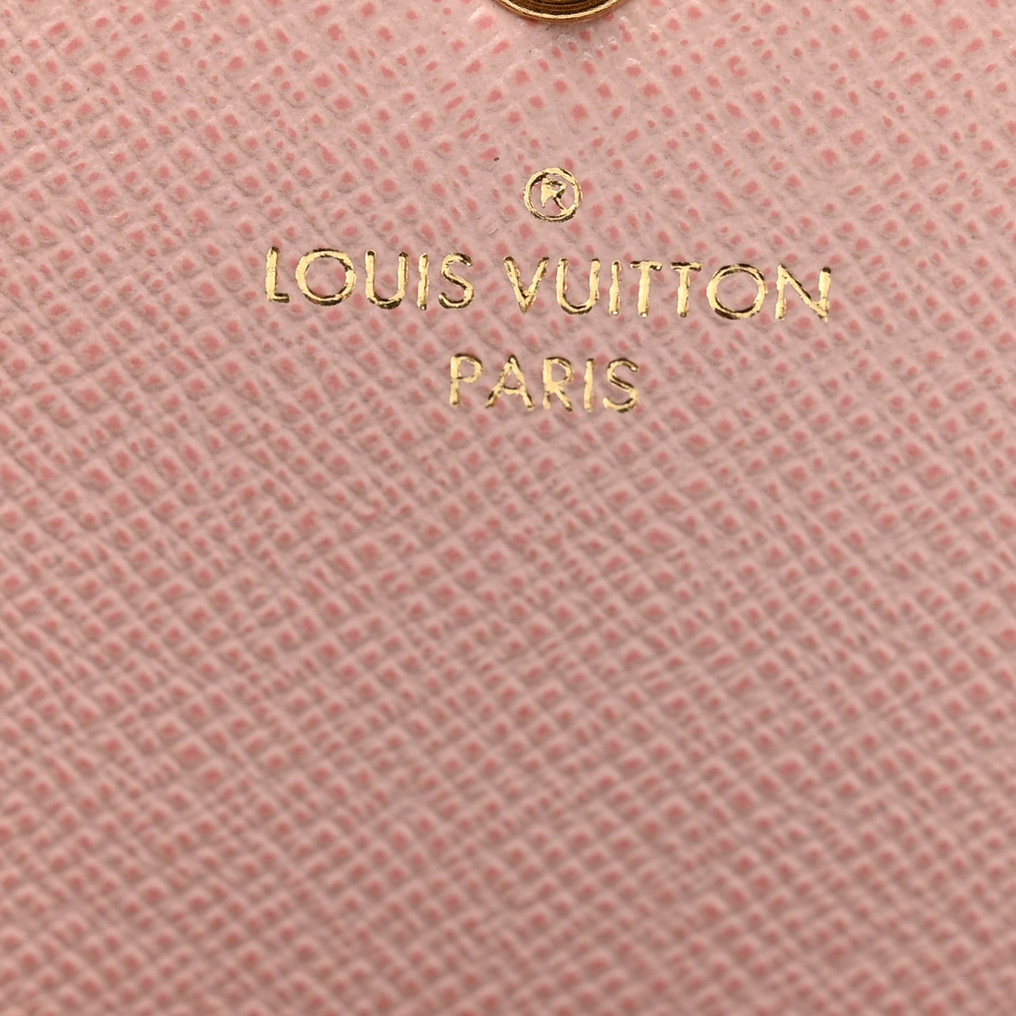 Monogram Emilie Wallet Rose Ballerine