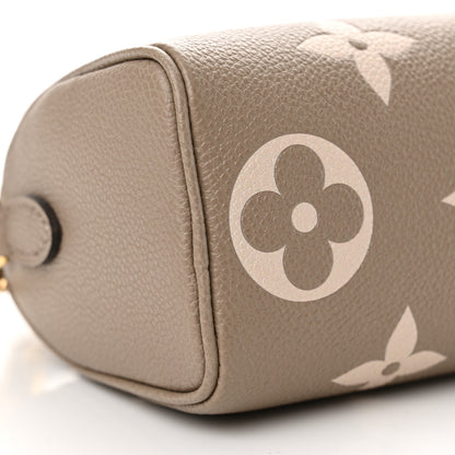 Louis Vuitton Empreinte Monogram Giant Nano Speedy Creme Beige 8 of 9