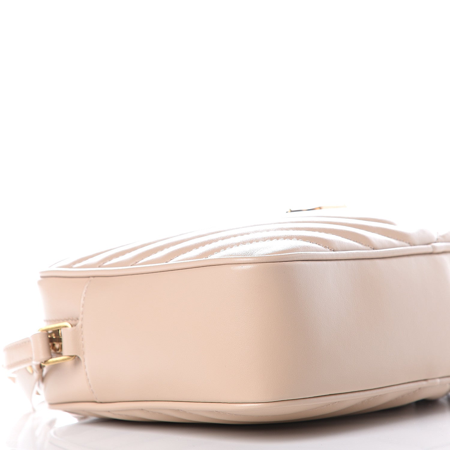 Saint Laurent Calfskin Matelasse Monogram Lou Camera Bag Nude Powder 7 of 11