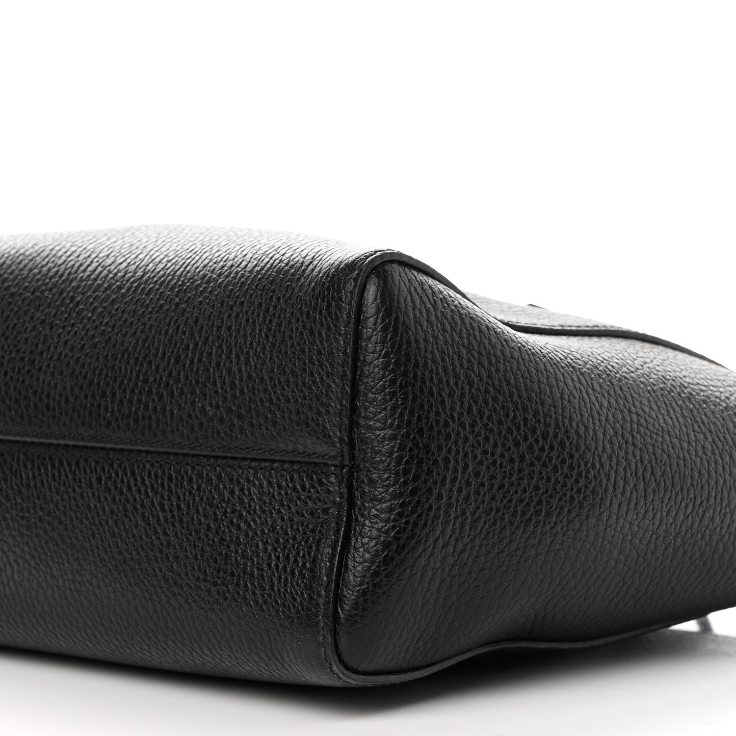Gucci Dollar Calfskin Mini Swing Top Handle Bag Black 7 of 9