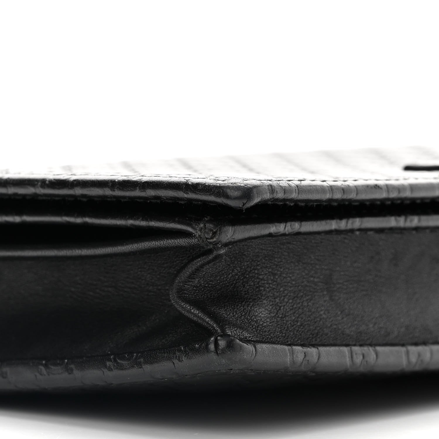 Gucci Microguccissima Crossbody Wallet Black 8 of 15