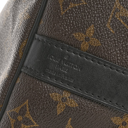 Louis Vuitton Monogram Macassar Keepall Bandouliere 45 5 of 14