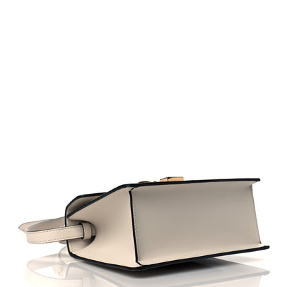 Gucci Calfskin Mini Sylvie Top Handle Bag White 4 of 13
