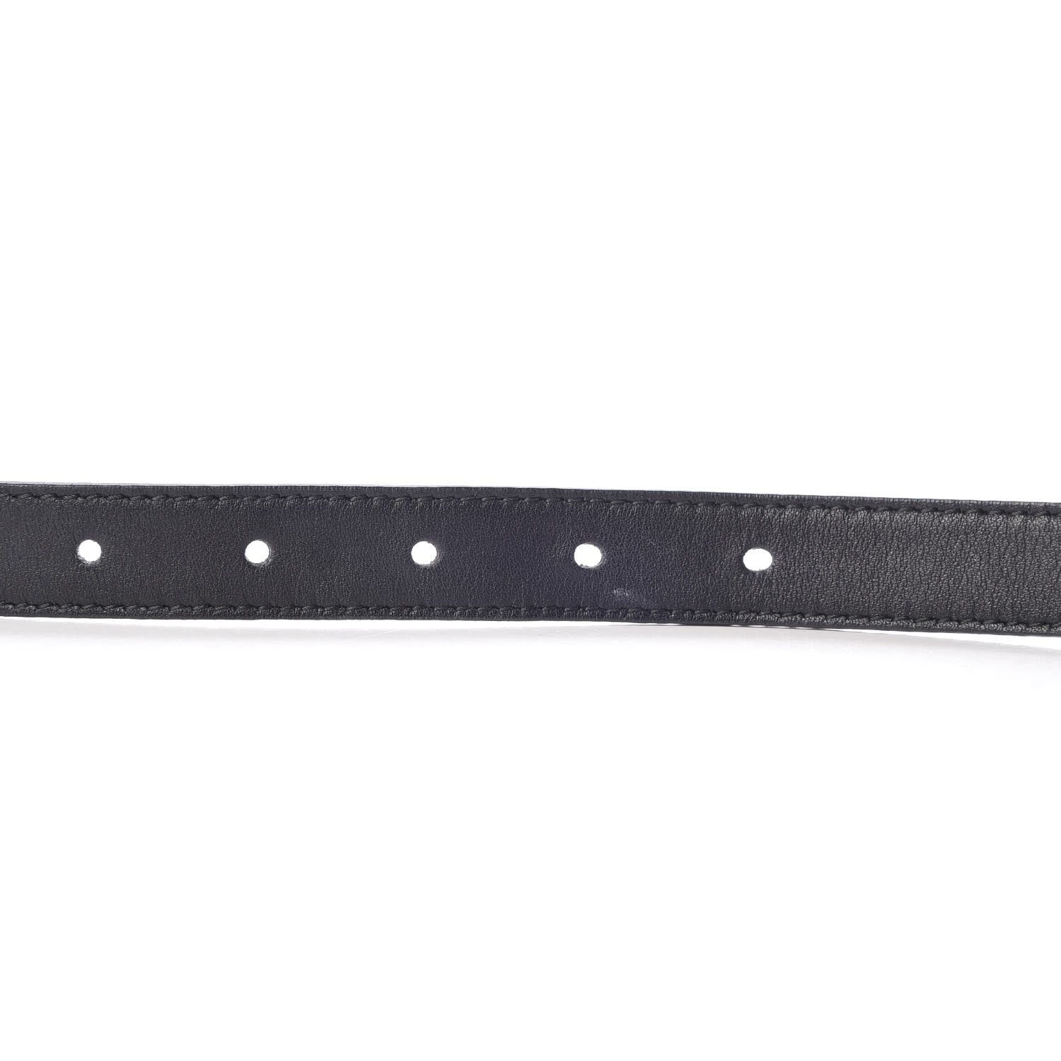 Gucci Calfskin Double G 20mm Belt 85 34 Black 5 of 10