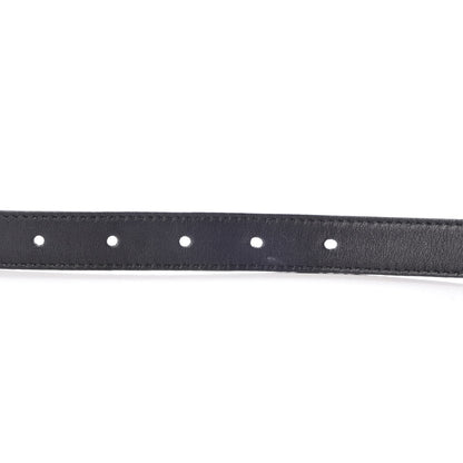 Gucci Calfskin Double G 20mm Belt 85 34 Black 5 of 10