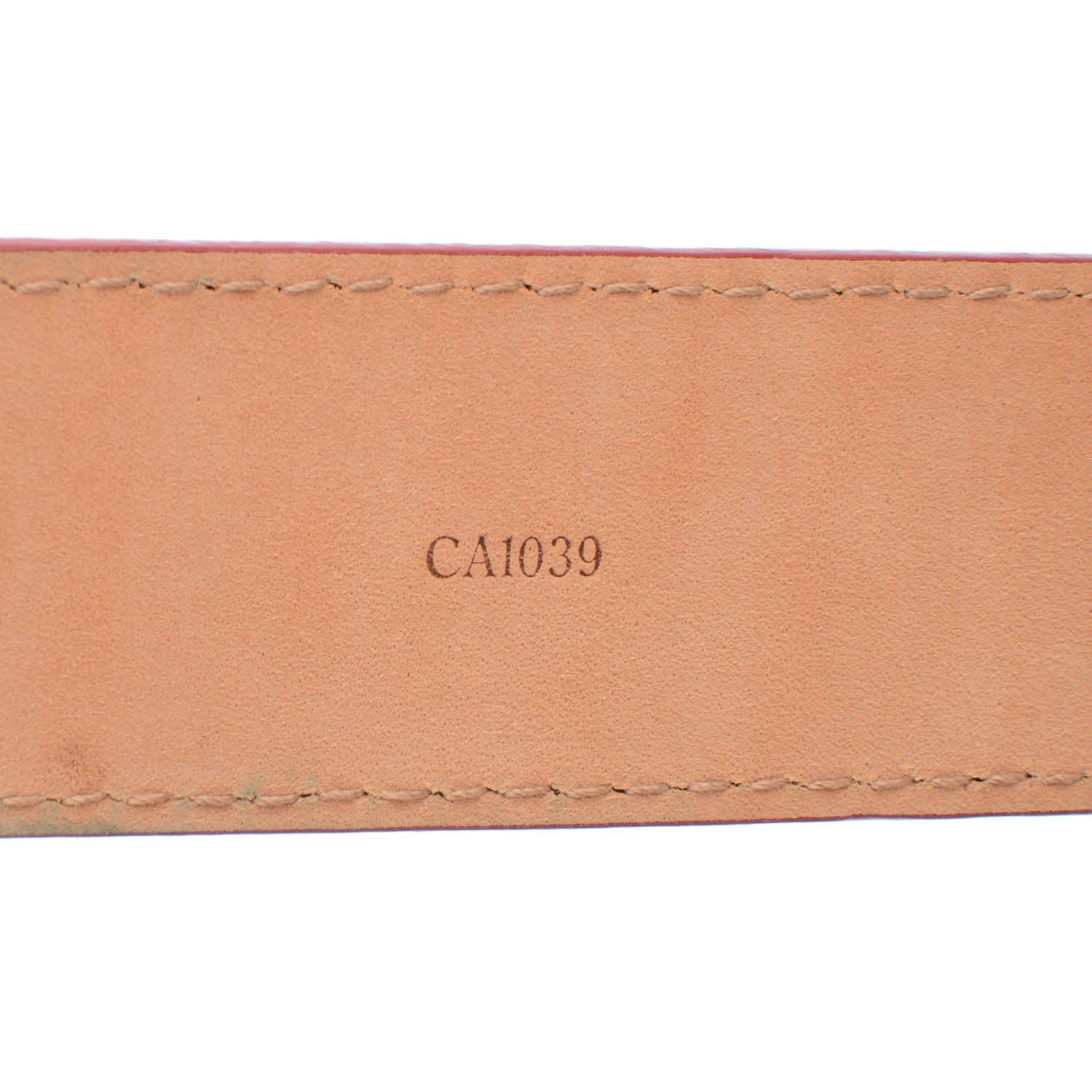 Louis Vuitton Epi 30mm LV Initiales Belt 80 32 Rubis 6 of 8