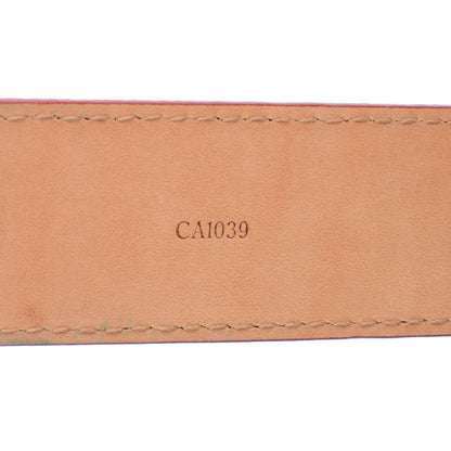 Louis Vuitton Epi 30mm LV Initiales Belt 80 32 Rubis 6 of 8