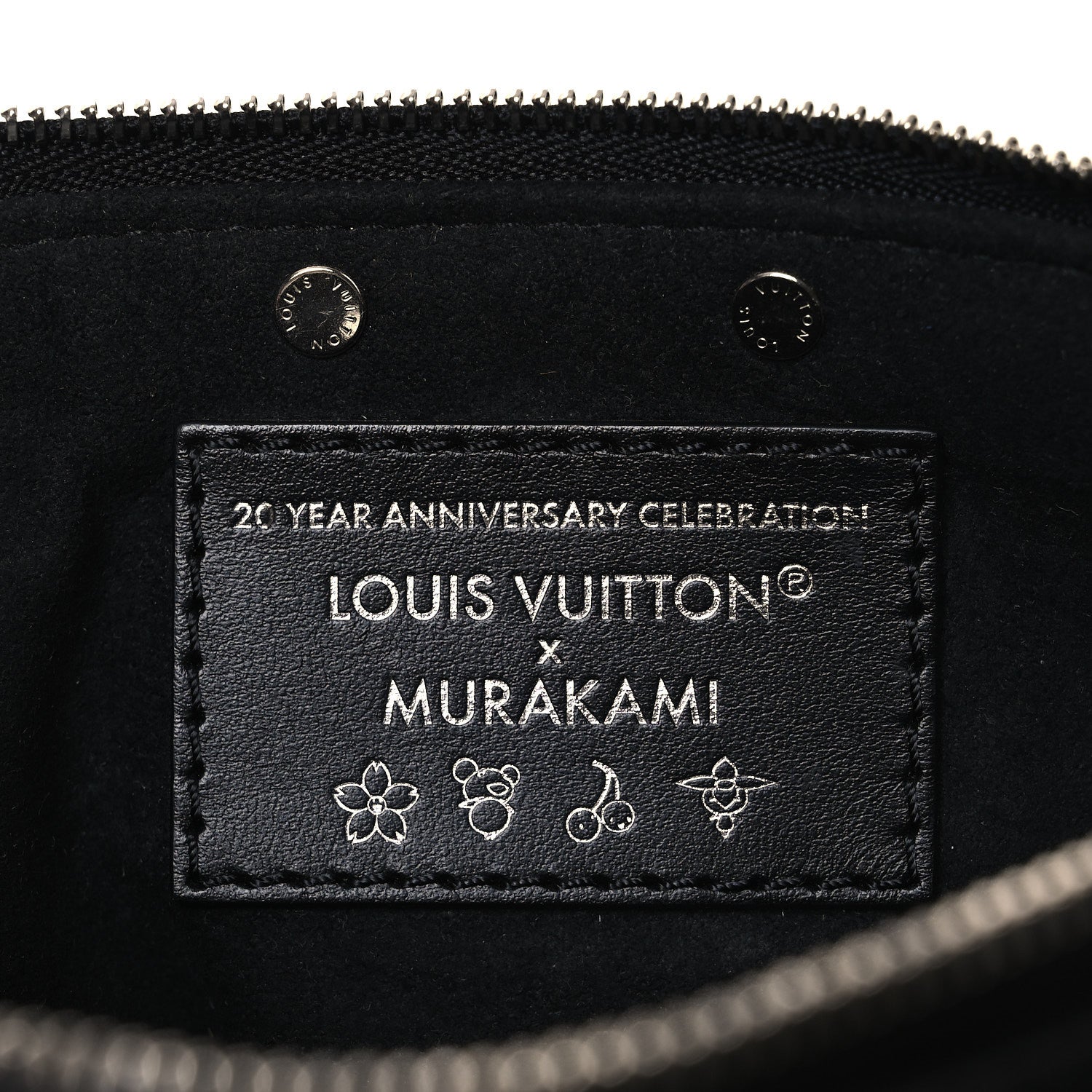 Louis Vuitton LV X TM Monogram Multicolor Pochette Accessories Black 6 of 10