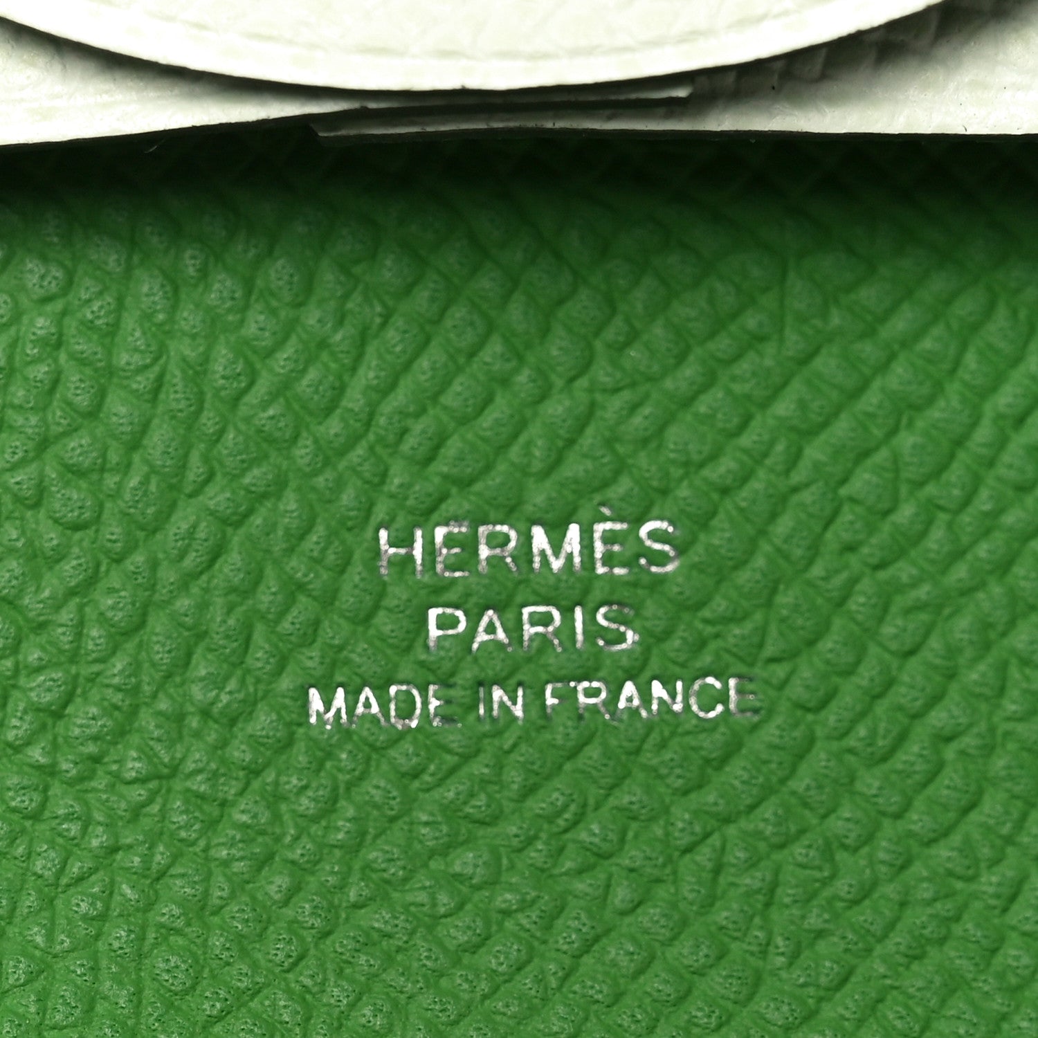 Hermes Epsom Bastia Verso Coin Purse Vert Fizz Vert Yucca 6 of 8