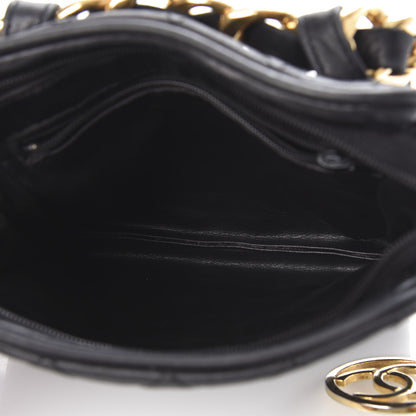 Chanel Lambskin Quilted Waist Belt Bag Black 6 of 10
