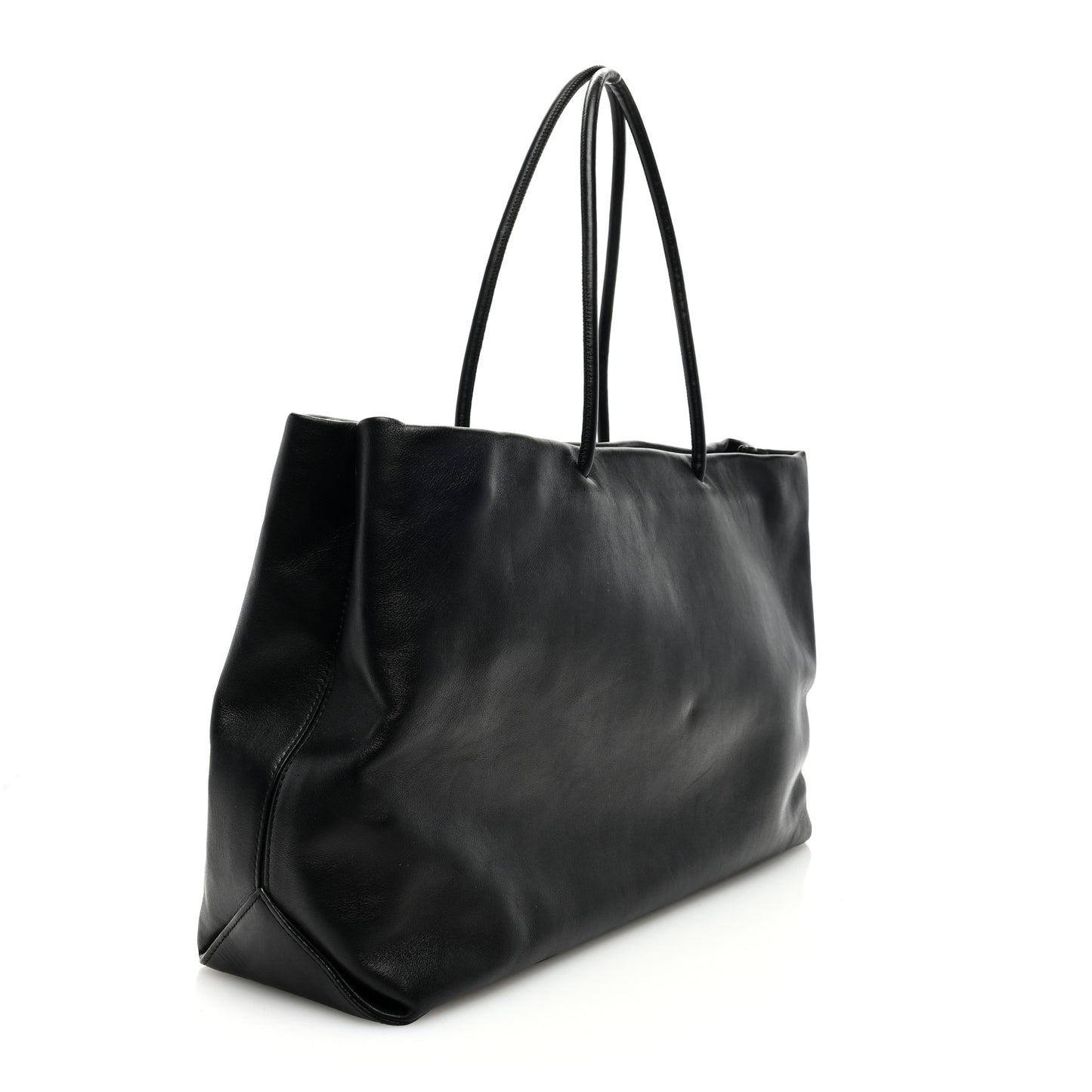 Calfskin Large Essential 31 Rue Cambon Tote Black