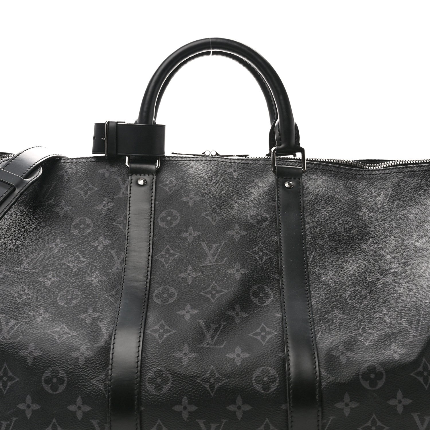 Louis Vuitton Monogram Eclipse Keepall Bandouliere 55 7 of 9