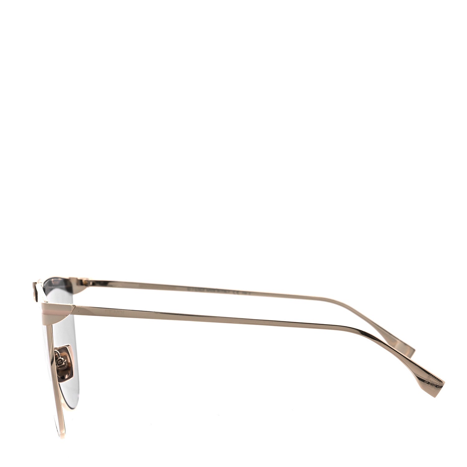 Fendi FF Fabulous 2.0 Shield Sunglasses FF 0467/S Gold 2 of 7