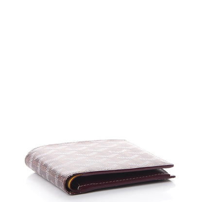 Goyard Goyardine Saint Florentin Bi-Fold Wallet Burgundy 4 of 8