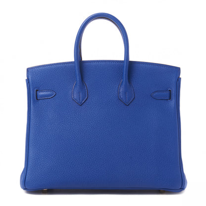 Hermes Togo Birkin 25 Bleu Electrique 3 of 29