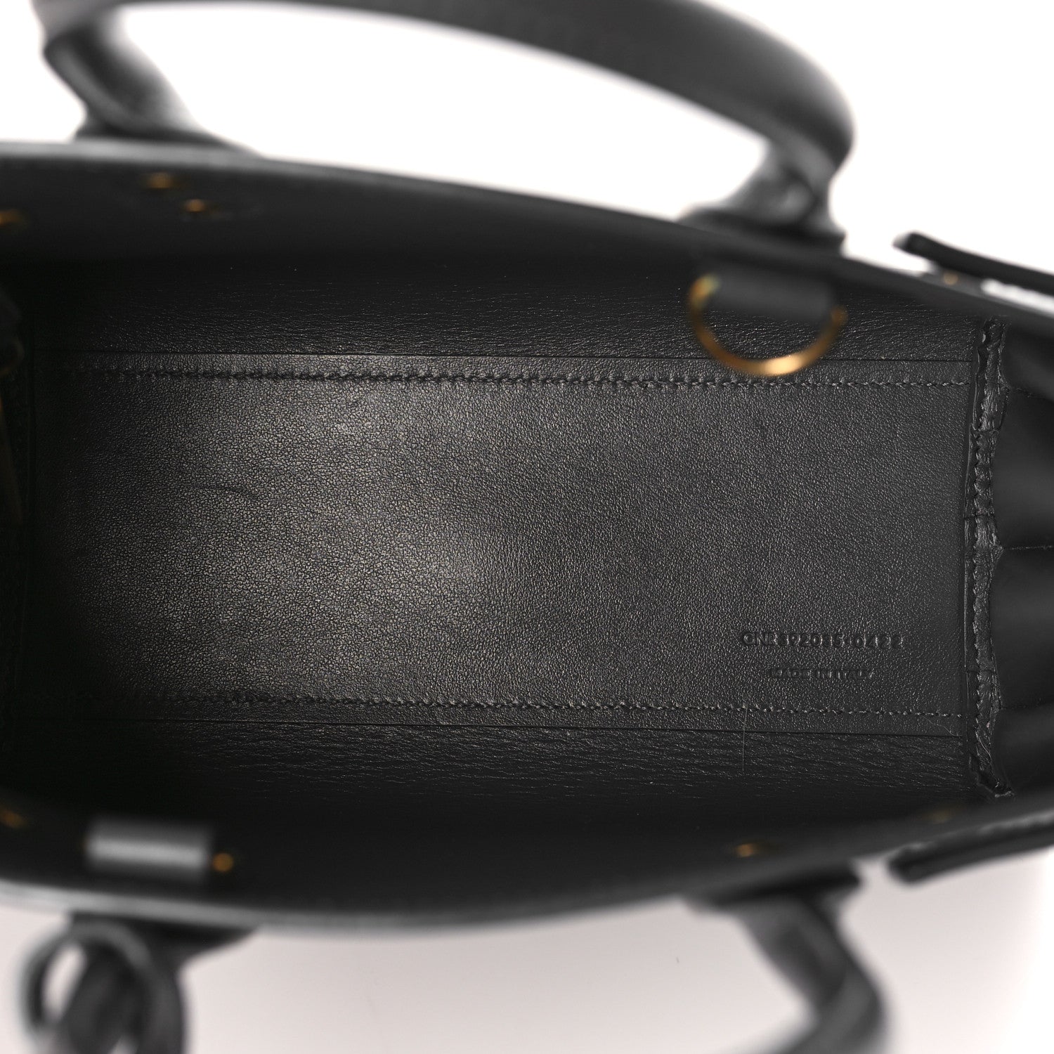 Saint Laurent Grained Calfskin Nano Sac de Jour Fog 5 of 10