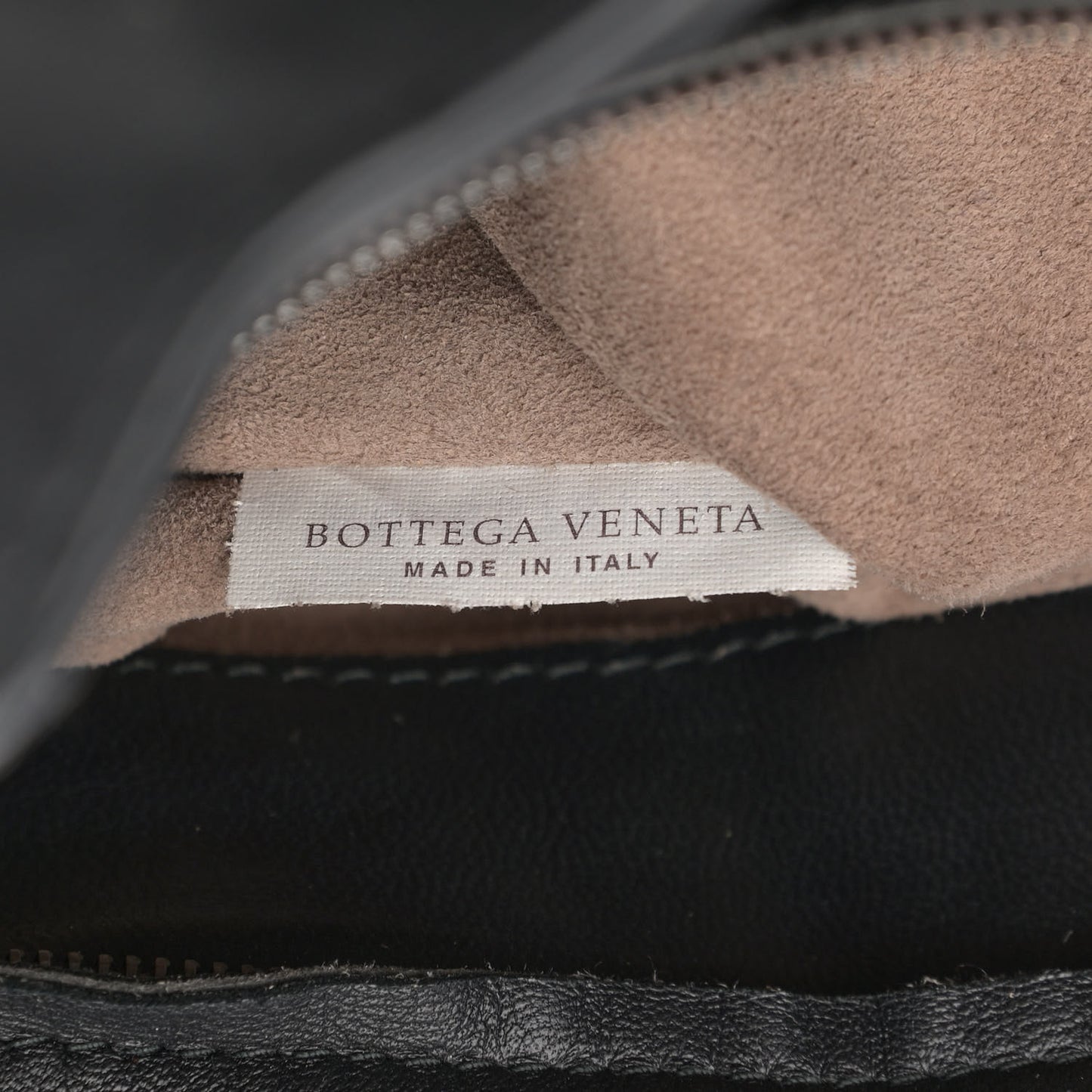 Nappa Intrecciato Tote Black